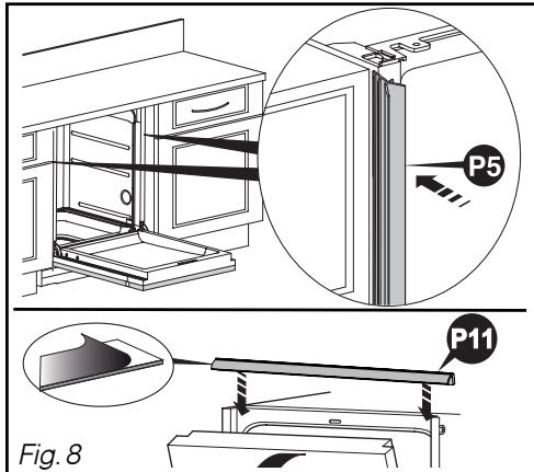 DE DIETRICH DVH 10847 - EQUILIBRAGE DE LA PORTE (DROITE ET GAUCHE) - 2