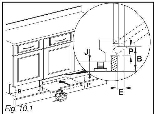DE DIETRICH DVH 10847 - - REMONTAGE DE LA PLINTHE - 1
