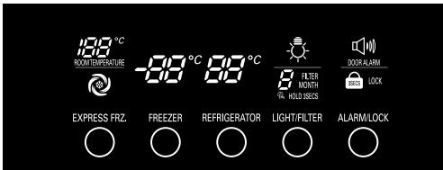 LG-GOLDSTAR GR-F2181JVKA - PARAMETRAGE DES COMMANDES - 1