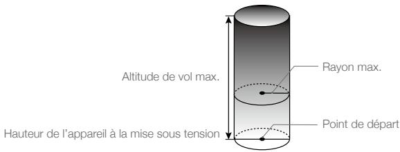 DARTY DJIDroneMini2 - Limites d'altitude et de distance en vol - 1