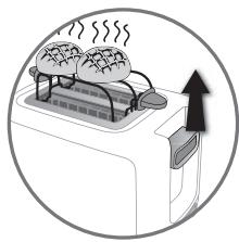 MOULINEX TL176HOO - Automatic function to reheat bread - 34
