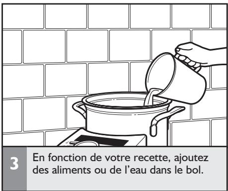 KITCHENAID 5KCFO103ECA - Utilisation des paniers-vapeur supérieur et/ou inférieur - 3