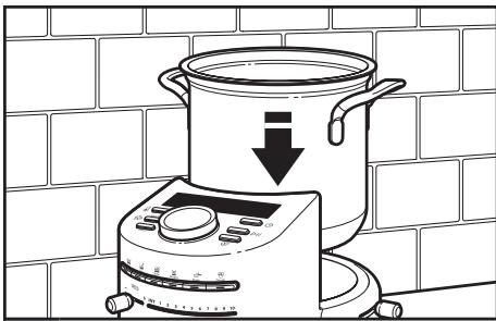 KITCHENAID 5KCFO103ECA - Utilisation du panier-vapeur interne rond - 1