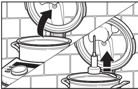 KITCHENAID 5KCFO103ECA - Utilisation du panier-vapeur interne rond - 2