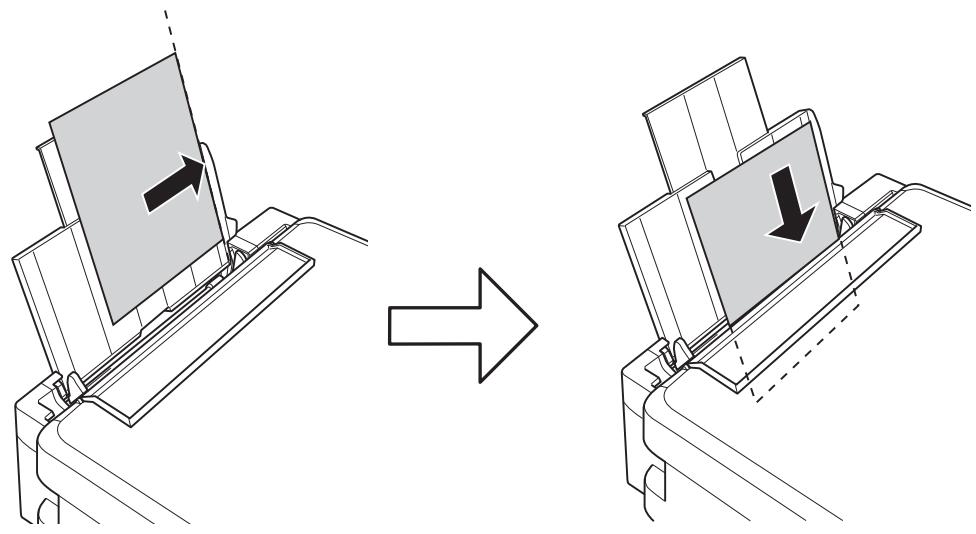 EPSON XP-355 - Chargement de papier dans le Alim. papier arrête - 3