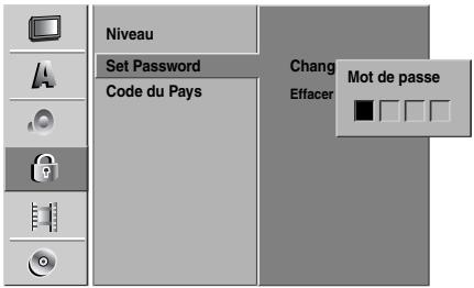 GOLDSTAR RH4820 - Changer le code à 4 chiffres - 1