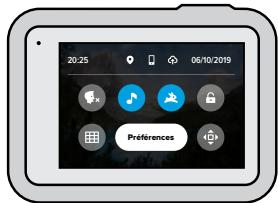 GOPRO HERO8BLACKHOLIDAYBUNDLE - UTILISATION DU TABLEAU DE BORD - 1