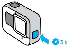 GOPRO HERO8BLACKHOLIDAYBUNDLE - MISE HORS TENSION - 1