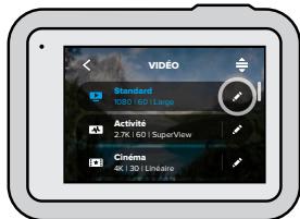 GOPRO HERO8BLACKHOLIDAYBUNDLE - PERSONNALISATION DES PRÉRÉGLAGES - 1