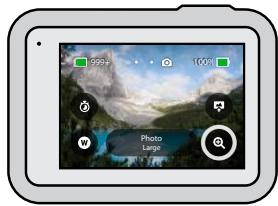 GOPRO HERO8BLACKHOLIDAYBUNDLE - Zoom tactile - 1