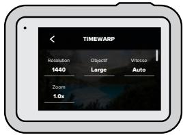 GOPRO HERO8BLACKHOLIDAYBUNDLE - Paramètres du mode Acceleré - 2