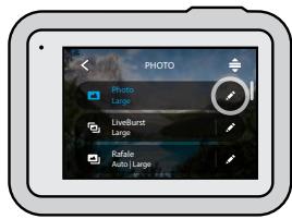 GOPRO HERO8BLACKHOLIDAYBUNDLE - Paramètres photo - 1