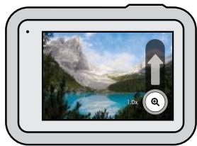 GOPRO HERO8BLACKHOLIDAYBUNDLE - UTILISATION DU ZOOM TACTILE - 2