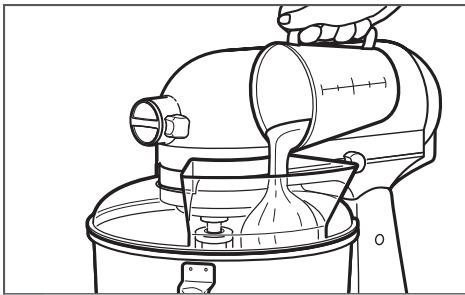 KITCHENAID SKSM175PSEBY - UTILISATION DU COUVERCLE VERSEUR/PROTECTEUR\* - 2