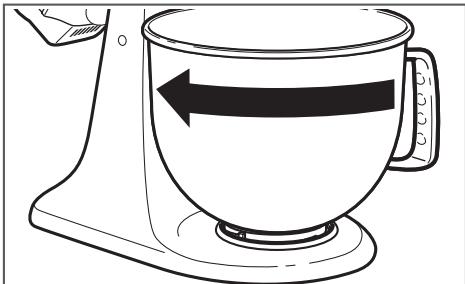 KITCHENAID SKSM175PSEBY - FIXATION/RETRAIT DU BOL - 3