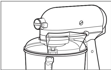 KITCHENAID SKSM175PSEBY - UTILISATION DU COUVERCLE VERSEUR/PROTECTEUR\* - 1