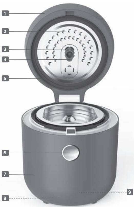 RIVIERA ET BAR QCR370 - DESCRIPTION DU PRODUIT - 1