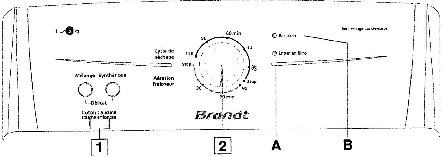 BRANDT ETE 104F - Pour un flottement réduit - 1