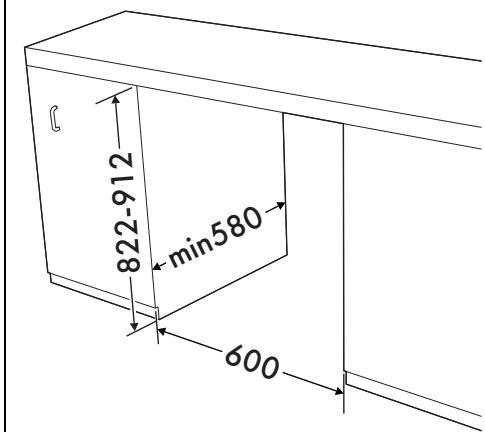 SMEG CVI138RS3 - Encastrement (mm) - 2