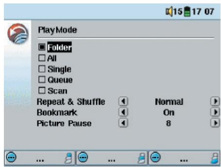 ARCHOS 102253V3 - Changer le mode de lecture - 1