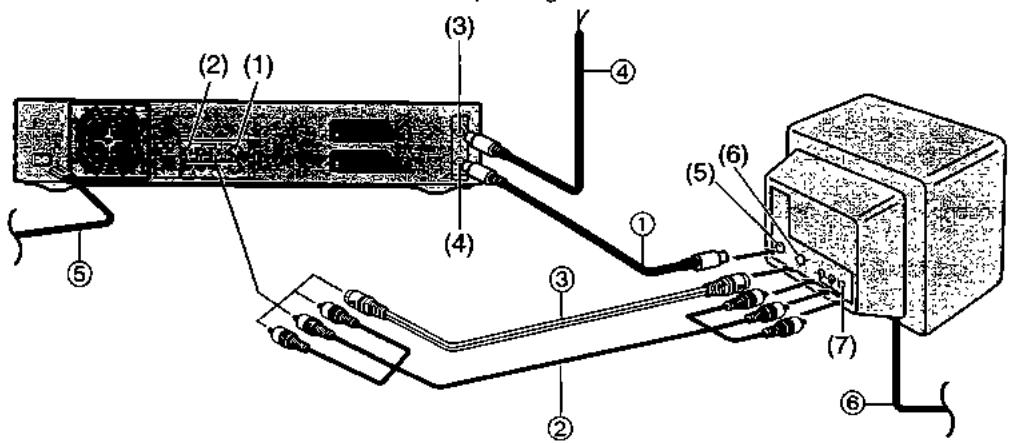 PANASONIC DMR-HS2 - Prises - 1