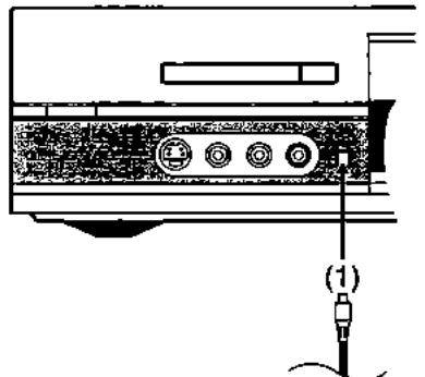 PANASONIC DMR-HS2 - Preparatifs - 1