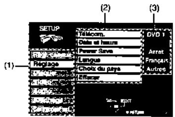 PANASONIC DMR-HS2 - Preparatifs - 1