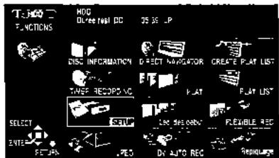 PANASONIC DMR-HS2 - Sélection du type d'écran du téléviseur - 1