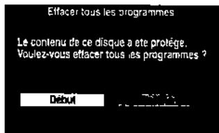 PANASONIC DMR-HS2 - Effacer tous les programmes - 4