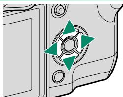 FUJIFILM X-H1 - Les touches de sélection - 1