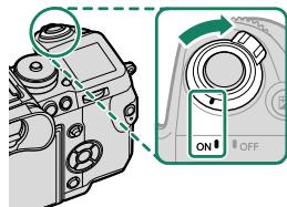 FUJIFILM X-H1 - Allumer et éteindre l'appareil photo - 1