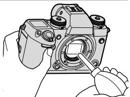 FUJIFILM X-H1 - Nettoyage du capteur d'image - 3