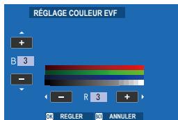 FUJIFILM X-H1 - RéGLAGE COULEUR EVF - 1