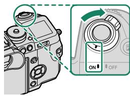 FUJIFILM X-H1 - Allumez l'appareil photo. - 1