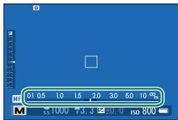 FUJIFILM X-H1 - L'indicateur de mise au point manuelle - 1