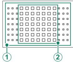 FUJIFILM X-H1 - Collimateurs de mise au point disponibles - 1