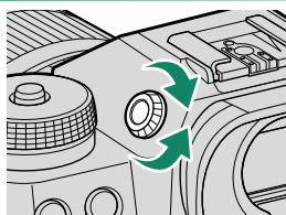 FUJIFILM X-H1 - Réglage de la nettete du viseur - 1