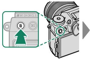 FUJIFILM X-H1 - Suppression des images - 2