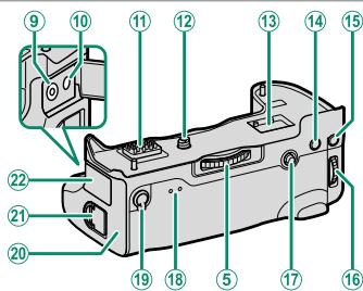 FUJIFILM X-H1 - Grips d'alimentation verticaux - 2