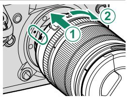 FUJIFILM X-H1 - Fixation d'un objectif - 1