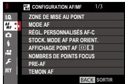 FUJIFILM X-H1 - MODIF/ENR REG PERSO - 5