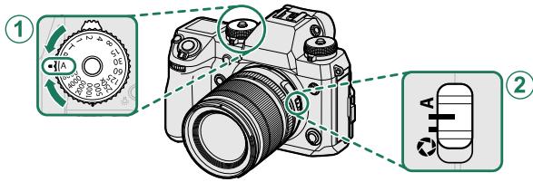 FUJIFILM X-H1 - Modes P, S, A et M - 1
