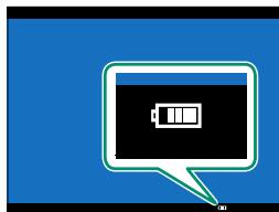FUJIFILM X-H1 - Vérification du niveau de charge de la batterie - 1