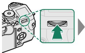 FUJIFILM X-H1 - Zoom avant sur le collmateur de mise au point - 1