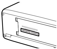 FUJIFILM X-H1 - -Le nom (SSID) et le mot de passé de l'imprimante - 1