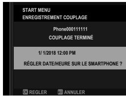 FUJIFILM X-H1 - Verifiez l'heure. - 1