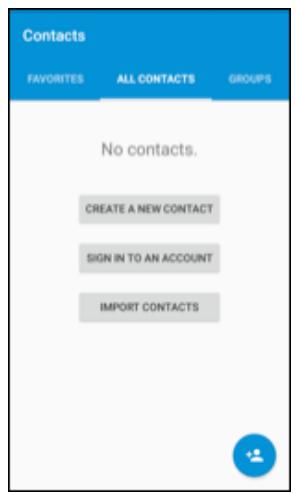 CROSSCALL TRERHER X3 NOIR - AJOUTER DES CONTACTS - 2