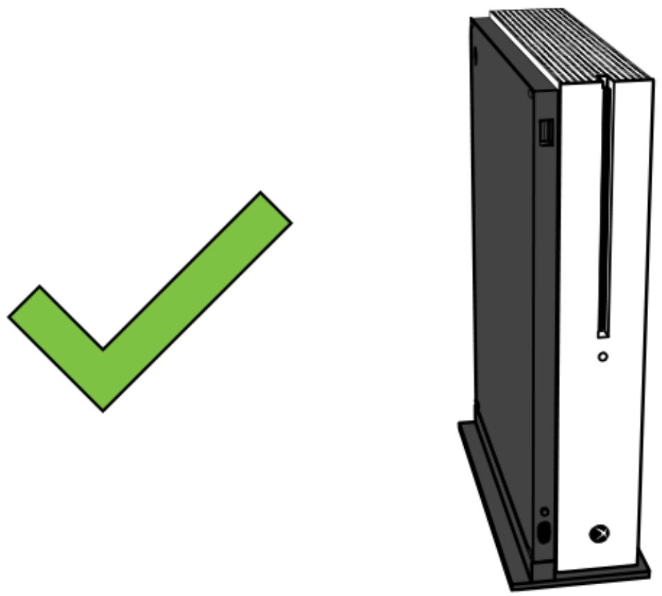 MICROSOFT PACK XBOX ONE S 500G - Étape 2 : mettre la console en position - 3