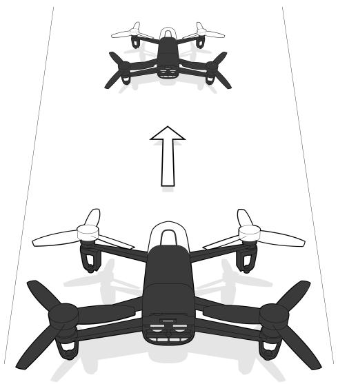 PARROT BEBOP DRONE YELLOW - Déplacements - 2