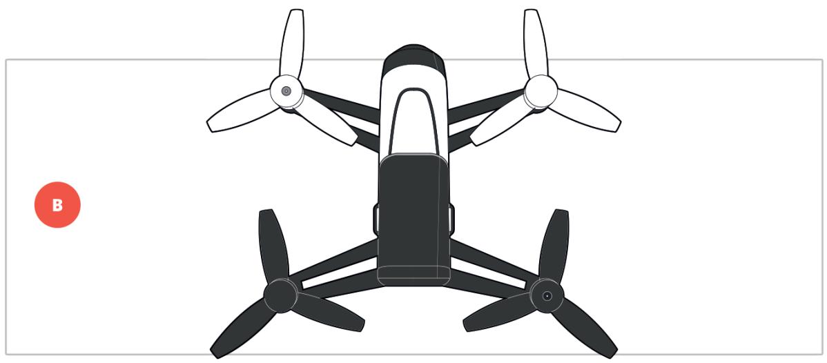 PARROT BEBOP DRONE YELLOW - Rempacement des hélices - 2
